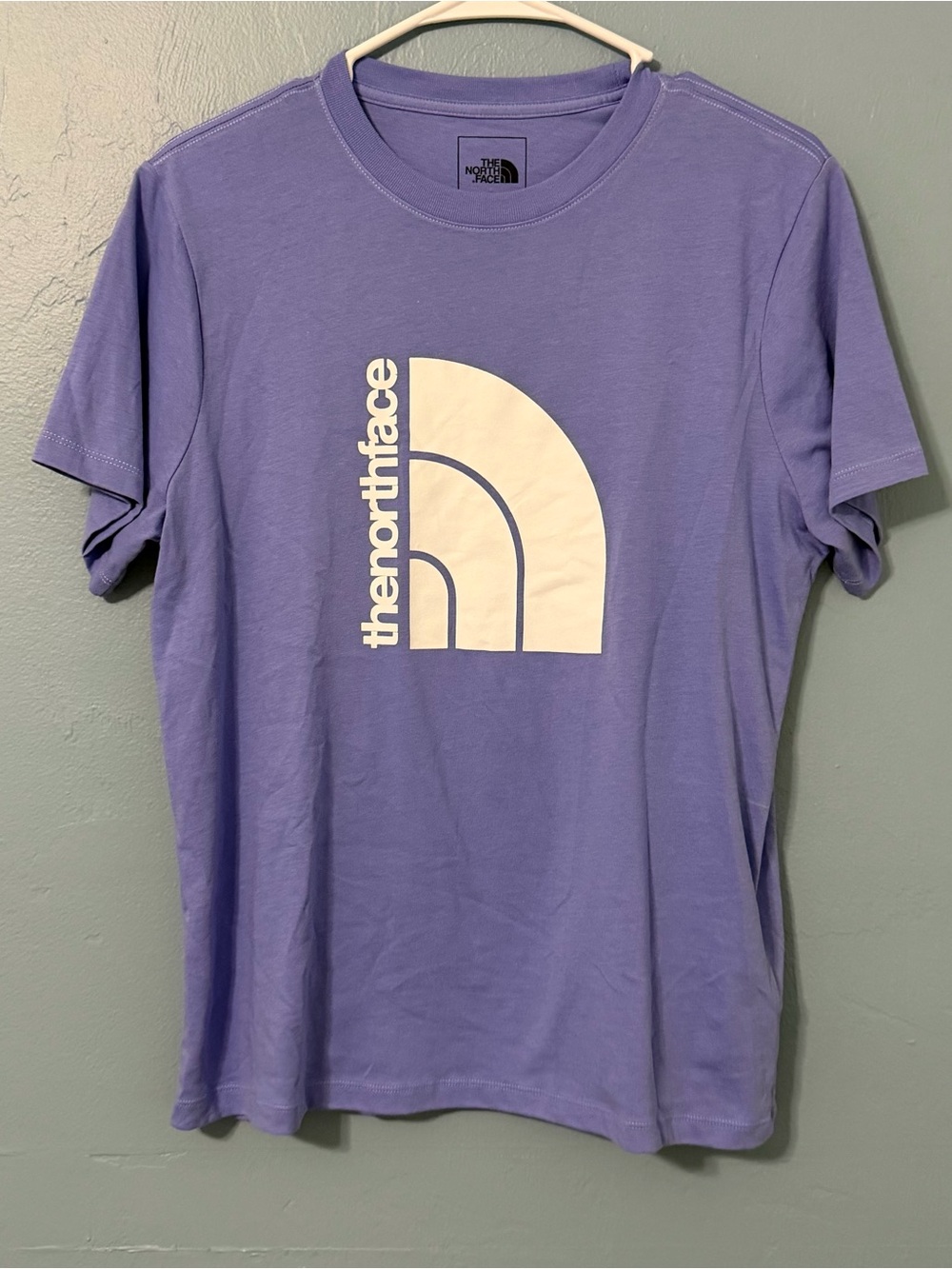The North Face Women's Lavender Crew Neck Logo Tee
